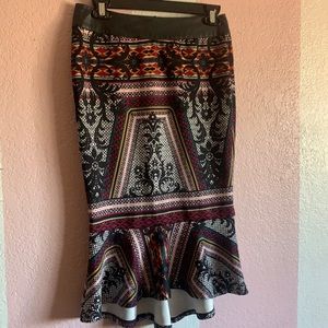 ✨ Bisou Bisou Midi, Hi-Low Ruffle Skirt ✨